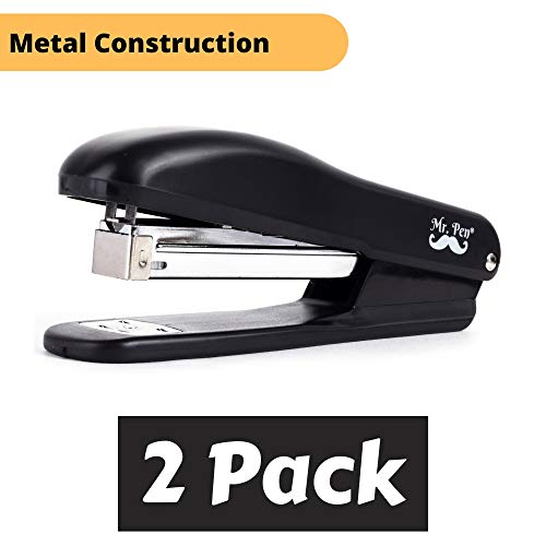 Mr. Pen Staplers with 200 Staples, 20 Sheet Capacity, Pack of 2