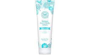 The Honest Company Purely Simple Fragrance-Free Face and Body Lotion for Sensitive Skin, Fragrance Free, 8.5 Fluid Ounce