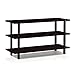 Furinno Pine Solid Wood 3-Tier Shoe Rack, Espresso