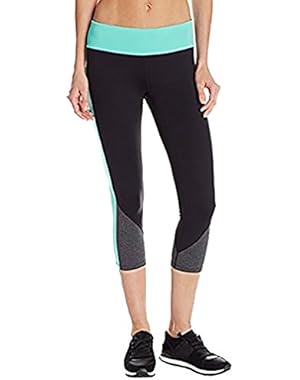 Performance Women's Side Panel Color Block Crop Legging