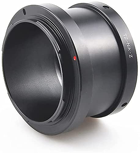T2-Niko Z Lens Converter, T-Mount T2 Screw Thread Lens Compatible with Nikon Z 7 and for Nikon Z 6 Mirrorless Full Frame Camera.