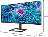 Philips 346E2Lae 34in UltraWide QHD Monitor 100Hz USB-C FreeSync VA view 6