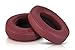 WC Wicked Cushions Replacement Ear Pads for Beats Studio 2 & 3 (B0501, B0500) Wired & Wireless | Does NOT Fit Beats Solo | Softer PU Leather, Enhanced Foam & Stronger Adhesive | Burgundy
