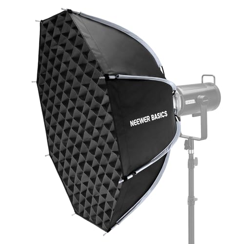 NEEWER Basics Achteck Softbox Bowens Mount, 90cm Schnellwechsel, NS64P