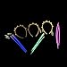 Fun Central - 6 Pack - Glow In The Dark Bunny Ears Headband | Assorted Colors | Mardi Gras Accessories for Women and Girls Men and Boys Party Favors Bunny Costume Glow Party Raves EDM Concerts