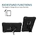 Galaxy Tab A 8.0 Case 2019, Bingcok Heavy Duty Rugged Full-Body Hybrid Shockproof Drop Protection Cover with Kickstand for Samsung Galaxy Tab A 8.0 2019 Model SM-T290 /SM- T295 (2-Black)