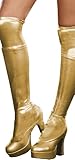 Dreamgirl Women's Metallic Boot Covers