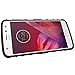 Moto Z2 Play Case, OEAGO [Shockproof] [Impact Protection] Tough Rugged Dual Layer Protective Case with Kickstand for Motorola Moto Z2 Play - Black