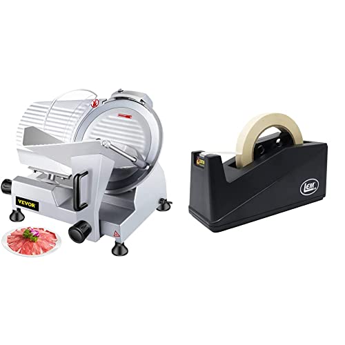 VBENLEM Commercial Meat Slicer,12 inch Electric Meat Slicer SemiAuto