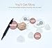 Super Mini,Half Penny-Sized,in-The-Canal (ITC), New Digital Hearing Amplifier, Clearly Technology, Interchangeable, Suitable for Men and Women, Trademark: Easyuslife