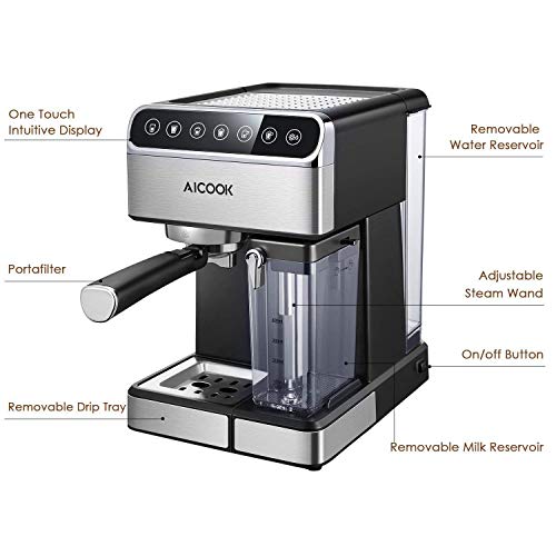 4 Espresso+Machine+Barista+Automatic+Cappuccino