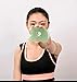 High Quality Jade Gua Sha Scraping Massage Tool for Facial Skincare,Smoother and Thicker Facial Skin Massager Treatment Therapy for Anti-Aging,Improves Circulation,Helps Puffinessï¼ˆ2019 Upgradeï¼‰