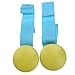 Pixnor Durable Hard Plastic Baby Stroller Quilt Blanket Clip - 2 pcs/set (Green)