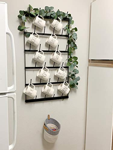 6 Metal+Coffee+Mug+Rack+Organizer