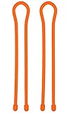 The Most Amazing Twist Ties For Organizing Your Gear (2-Pack of 32 Inch Ties - Extra Thick Diameter). Use For Organizing, Bundling, Securing Your Medium-To-Large Appliances - Jumper/Extension Cables, Power Tool Cords, Dog Leashes, Ropes, Hoses, Yoga Mat's, Etc. Keep'em Tangle Free & Organized. Use at Home, Office, Garage, Work With a Simple Wrap & Twist Motion. Must Have Item For Camping & Backpack Pack Pockets, Sports, Automobile & Boat Accessories With Bendable, Reusable Tie Downs. 100% Lifetime Satisfaction Guarantee!