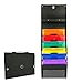 Svidnik Cascading Wall Organizer With Wall Mount - 6 Removable File Pockets, Letter Size - Modern Style