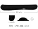 Kimita Durable Comfortable Lightweight Memory Foam Non Slip Keyboard Wrist Rest Pad Support For Office, Computer, Laptop & Mac - For Long Hours Work, Gaming, Mouse Rest, Easy Typing & Pain Relief