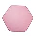 Playhouse Mat,ITOY&IGAME Hexagonal Kids Tent Mat Soft Coral Playhouse Mat 55x47in Coral Carpet for Kids Tent Playhouse Indoor Outdoor Fun(Pink)