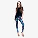 JINKAIJIA Women's Regular Size and Large Size Fashion Designs Digital 3D Printed Leggings (DDK009-1, Night Owl)