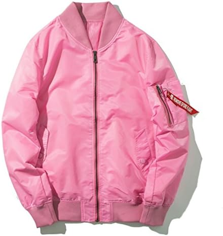 Veefpsm Men's Military Jacket MA-1 Military Tactical Baseball Jacket