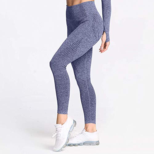 Aoxjox Women's High Waist Workout Gym Vital Seamless Leggings Yoga