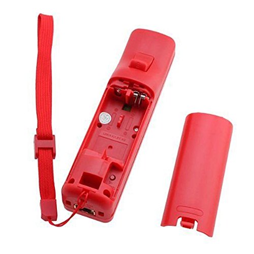 image for SERVISE4U Red Built in Motion Plus Inside Remote and Nunchuck Game Con