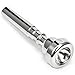 Eastar Silver Plated Bb Trumpet Mouthpiece, 5c