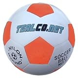 Light-up TealCo Soccer Ball - Led-lighted Glow in the Dark, Full Size 5