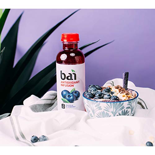Bai Flavored Water, Rainforest Variety Pack, Antioxidant Infused Drinks, 18 Fluid Ounce Bottles, 12 Count, 3 Each of… - Image 6