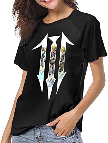 Genwo182nimas Women Kingdom Hearts III Comfortable T Shirts