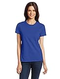 Hanes Women's Nano Premium Cotton Tee, Deep Royal, X-Large