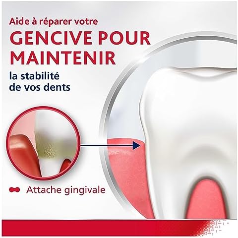 Dentifrice Complete Protection Fraîcheur Intense, 8 Bénéfices, Contre le Saignement Occasionnel des Gencives, Format Bitube (2 x 75 ml)