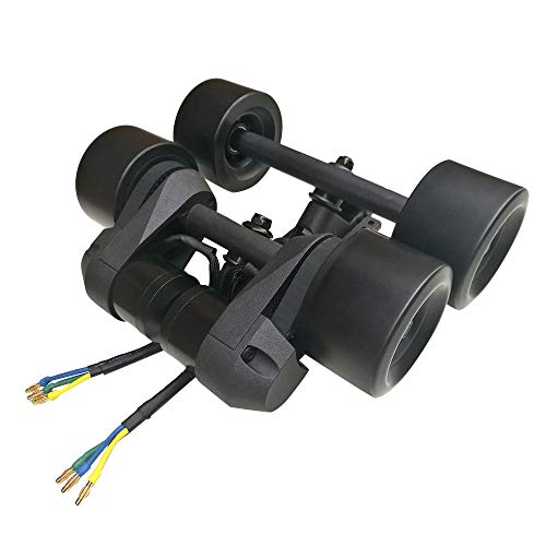 PROMOTOR Dual Electronic Skateboard Longboard 83MM Wheel 1500W Motor Electric Long Board Drive Kit Black - Thumbnail 3