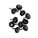 BCP 10-Piece M4x10mm Threaded Knurled Thumbscrew Grip Knobs Thumb Screw for Machinery Latche