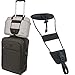 Bag Bungee, Xiaosan Adjustable Belt Add A Bag Strap Carry On Bungee Travel for Travel Luggage Suitcase (Black)