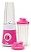 Elite Cuisine EPB-2572P Maxi-Matic Personal Drink Mixer with Two 28-Ounce Travel Mugs, Purple