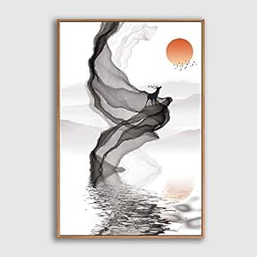 SIGNFORD Framed Canvas Home Artwork Decoration Abstract Colorful...