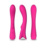 Elecitizon Vibrator - Medical Grade Silicone - 7 Stimulation Modes - Waterproof Wireless - Lifetime Guarantee (Rose Pink)