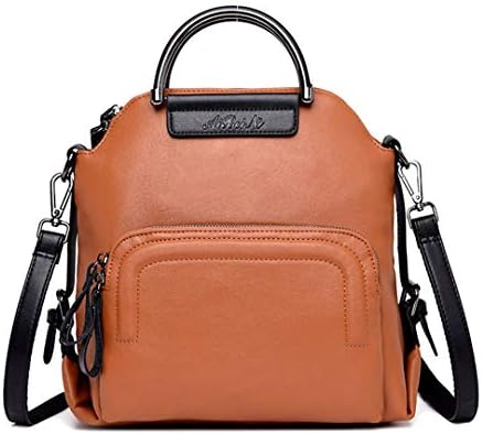 Multifunction Female Backpack Leather Bagpack Travel Bags For Teenager Girls Female Rucksack Shoulder Bag
