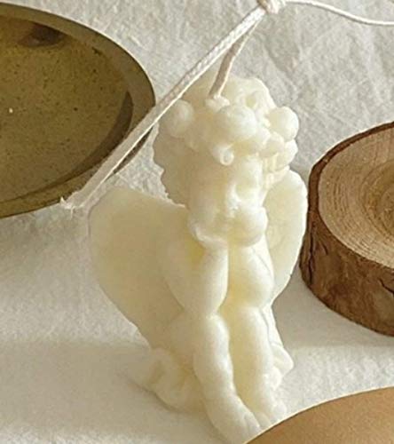 WWWL Creatieve kaars 1 stks Art Kaars 3D Leuke Wang Angel Geurkaars Wax Thuis Verjaardagsfeestje Kerst Decoratie Kaars A - Image 4