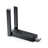 USB WiFi Adapter for Windows, Revolutionary Technology - No CD, Drivers Are Inside the Adapter, PnP AC Dual Band 2.4GHz + 5GHz (300/300Mbps), AC600, for Windows 10, 8, 8.1, 7, Vista, XP