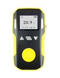 Detector y analizador OXYGEN O2 de FORENSICS Serie profesional a prueba de agua, polvo y explosión USB recargable con alarma de sonido, luz y vibración 0   30  O2
