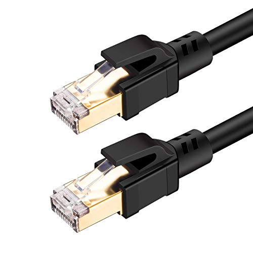 ANNNWZZD Cat 8 Cable High Speed SSTP LAN Cat8 Cables 40Gbps