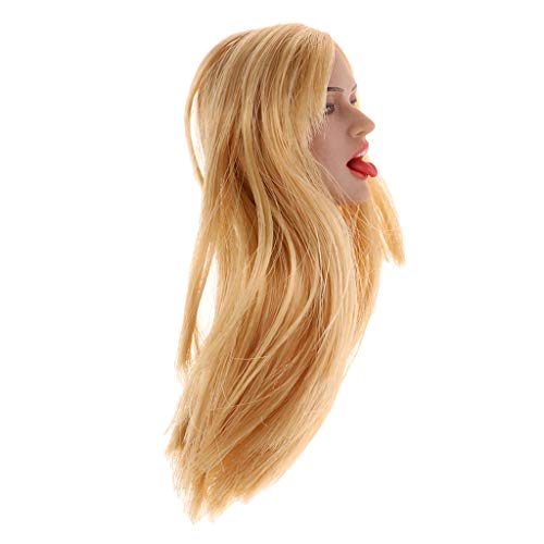 Fityle 1/6 Scale Big Busts Seamless Female Body Head Sculpt for 12inch Hot Toys DIY A