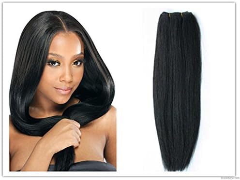 Worldflying 100% Virgin Brazilian Human Hair Staight Remy Hair Extensions Weft Weave Natural Color 2 Bundles/lot, 200g Total Grade 7A