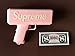 Rapid$Gun Money Gun Toy + 3 X 100 Prop Money + 2 X 9V Batteries | Make it Rain Real Money Dispenser - Supreme Dollar Shooter - Paper Money Spray (Pink)