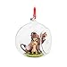 Disney Timon and Pumbaa Glass Globe Sketchbook Ornament