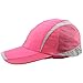 squaregarden Baseball Cap Hat,Running Golf Caps Sports Sun Hats Quick Dry Lightweight Ultra Thin,Hot Pink,One Size