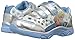 Disney Frozen Elsa and Anna Light-Up Sneaker, White/Blue, 11 M US Little Kid