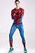 Red Plume Men Cool Dry Compression Long Sleeve Base Layer Shirts, Spider Tee (M, Spider)